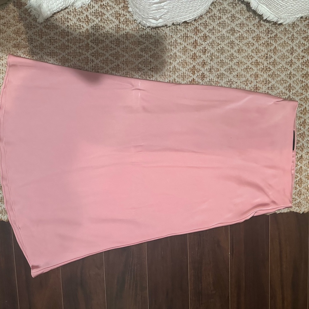 Brand New Zara Soft Pink Maxi Skirt